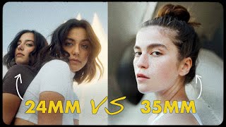 24mm vs 35mm for Portraits! | Cinematic Shootout
