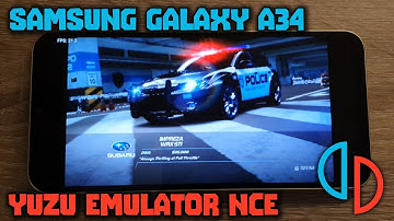 Galaxy A34 / Dimensity 1080 - Resident Evil 5 / Super Mario 3D World / NFS Hot Pursuit - Yuzu NCE