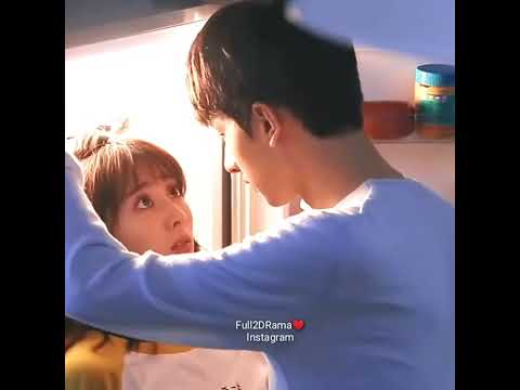 Behind The Scene Fridge Kiss Situmo Gu Wei Yi Shorts Love Viral Trending Kiss 