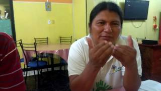 Marlon Richard Vargas speaks of the Nature Nations Declaration of Independence for Indigenous People