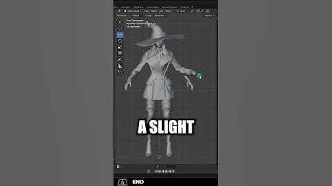 Blender: POSE Characters (NO RIGGING)
