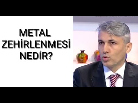 METAL ZEHİRLENMESİ OLABİLİRMİSİNİZ?