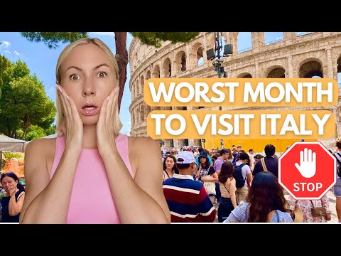 WHY YOU SHOULD NEVER VISIT ITALY IN AUGUST! I Italy Travel