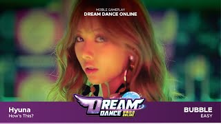Dream Dance Online | Hyuna - How's This? | Bubble - Easy - 2 screenshot 4