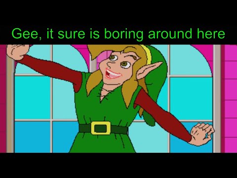 It sure is boring around here - Link: The Faces of Evil Remastered Ep ...