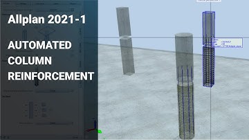 ALLPLAN 2021-1 | Automated Column Reinforcement