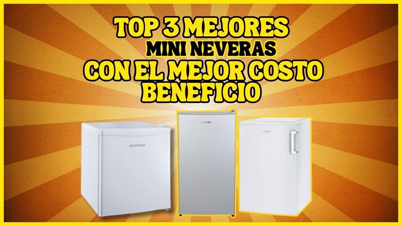 3 MEJORES NEVERAS PEQUEÑAS para comCon prar Calidad y Mejor Precio /  Frigorífico Pequeño 