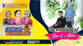 Download Lagu Live Karawitan ROSO TRESNO - Wedding Lina \u0026 Akbar - CLANOFA Audio - AM Production - 18 Okt '25 MP3