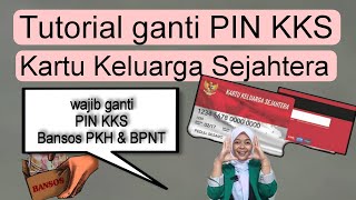 HOW TO CHANGE THE PIN FOR PKH AND BPNT SOCIAL ASSISTANCE KKS CARDS