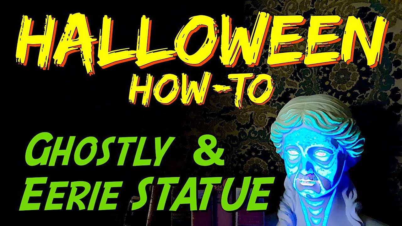 DIY Halloween SFX Prop & How-To | GHOSTLY STATUE