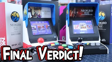 Neo Geo Mini International & Japanese Version Final Thoughts!
