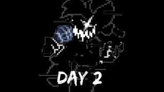 Friday Night Funkin Mod Corrupted Boyfriend Vs Senpai? Day 2