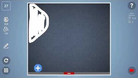 Check out how I solved level 27 in Brain It On! #BrainItOn