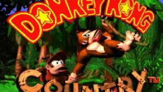 Video thumbnail of "Donkey Kong Country Music SNES - Main Theme"