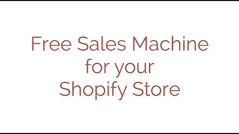 Free Sales Machine for your Shopify Store. Grow revenues on Google Search & 20+ free sales channels