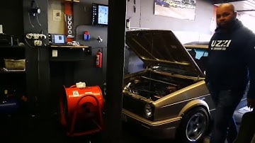 Vw mk1 golf 2l 8v with throttles in for a dictator tune from R800