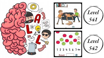 Brain Test All Star : Level 541 , 542 – How to Solve? (Walkthrough)