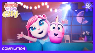 Talking Angela - Movie Night Gone Wrong! 🍿 | Kids Cartoons | WildBrain Sunshine City
