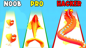 NOOB vs PRO vs HACKER - Pathetic Fish 1 !! Full Gameplay (Android,iOS)