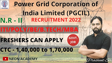 PGCIL Apprentice Recruitment 2022 online | How to Fill PGCIL Power Grid Apprentice Form 2022 | N.R-2
