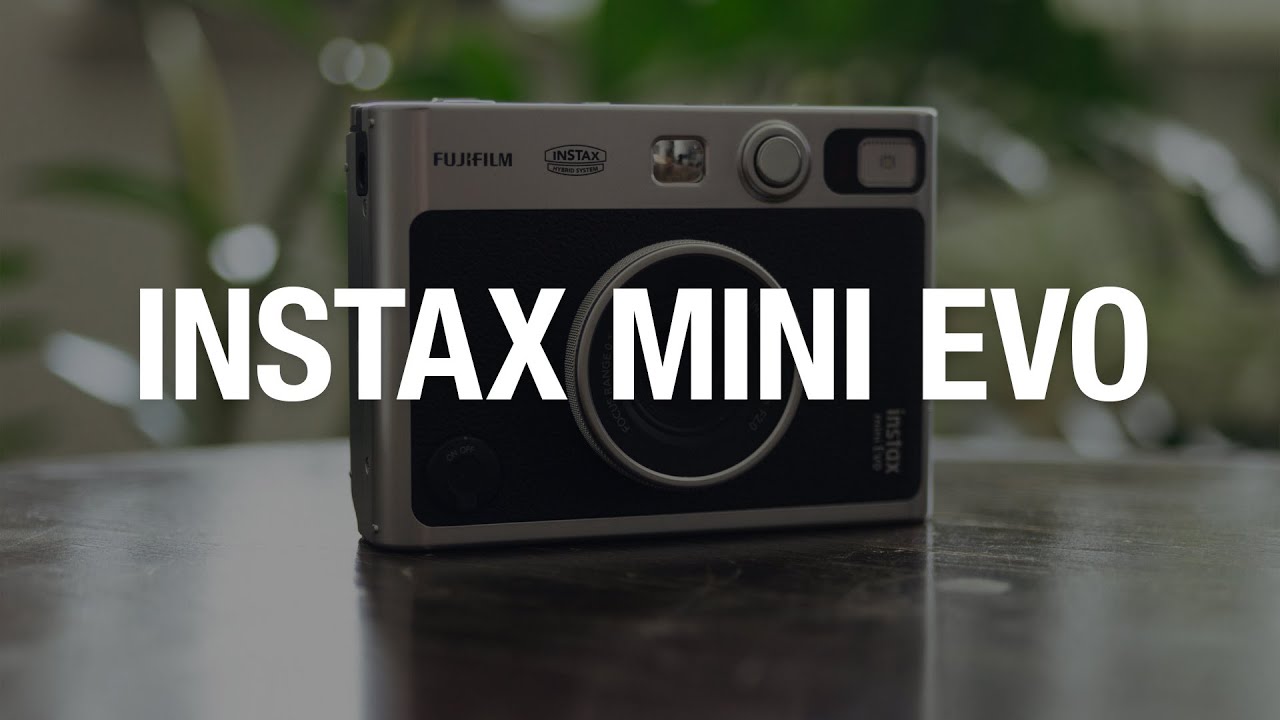 Instax YouTube Mini digitalen Extras – - Sofortbildkamera Evo Fujifilm mit