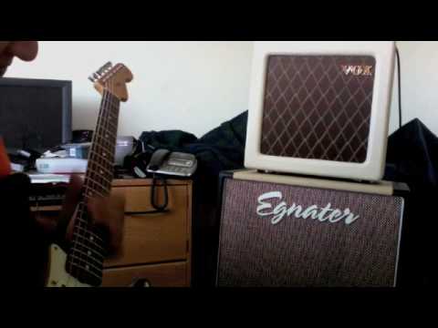 Vox Ac4 With Egnater 1 12 Cabinet Youtube