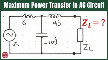 Maximum Power Transfer in AC Circuit with Example, Maximum Power Transfer Theorem
