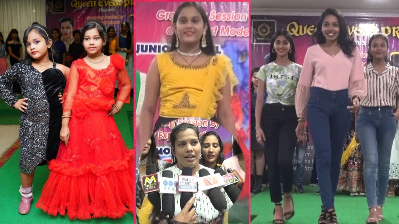 "JUNIOR MODEL" Season 3 || Grooming Session || Event By "QUEEN EVENTS" || Vizag