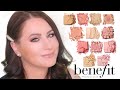 Benefit Face Powders Review - All Bronzers, Blushes and Highlighters Swatched and Compared