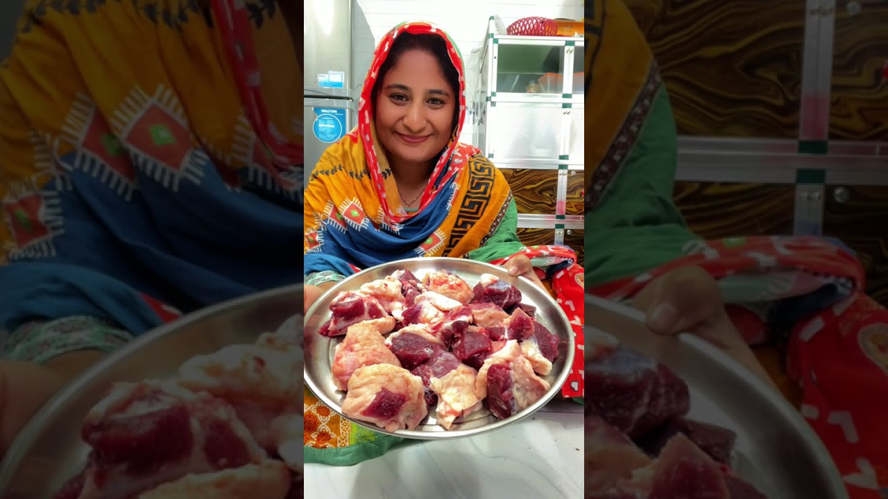 স্বামীর আবদার ছিলো মাংস দিয়ে ভাত খাবে মুখে বলতে যা দেরি কিন্তু রান্না করে খাওয়াতে দেরি নেই 