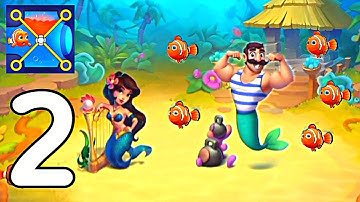 Fishdom - Gameplay Walkthrough : Part 2 : Mermaid (Android, iOS)