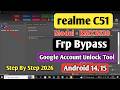 Realme C51 Frp Bypass Unlock Tool | Realme C51 Unlock Tool | RMX3830 Frp Bypass | C51 Frp Bypass |