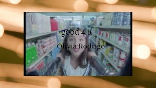 Olivia Rodrigo - good 4 u (Official Lyrics)