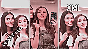 Taare ne pasand xml editing || Tiktok new trend || XML file || alight motion