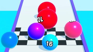 Ball Run 2048 Merge Number ! MAX LEVELS Gameplay Walkthrough New Update Part 335 android, ios