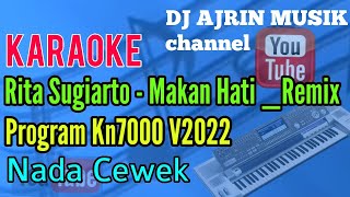 Makan Hati | Remix Expose Kn7000 [Karaoke] Rita Sugiarto - Nada Wanita