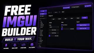 💜 HOW TO MAKE CLEAN IMGUI MENUS FOR FREE WITHOUT CODING