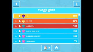 First 3300+ Crossy Road (Pecking Order)