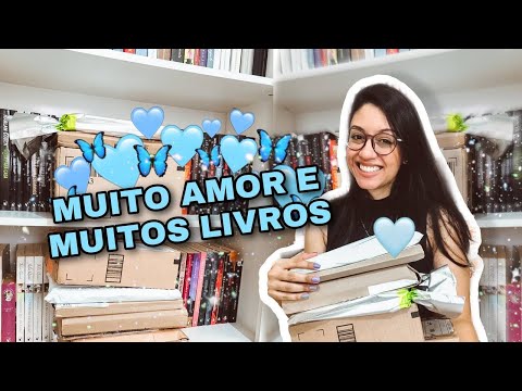 BOOK HAUL e UNBOXING de aniversário 🥳📚| #NataldaJuh | JuhSutti