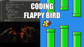 ASMR Programming - Coding Flappy Bird - No Talking