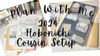 Hobonichi Cousin | 2024 Set Up | Plan With Me