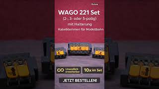 WAGO 221 Set 🚀 Kabel verbinden wie ein PRO! 🔧 Unendlich erweiterbar!