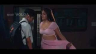 Sexy Kiran Rathod exposing melons in pink saree - YouTube