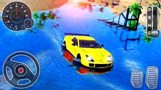 Water Surfer Car Driving - Legendary Floating Race Simulator - Android GamePlay screenshot 2