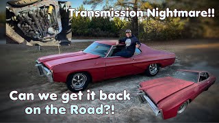 Pontiac Grand Prix TOW YARD Rescue! Can we get it back on the ROAD?!