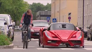 Ferrari is quite slower than a bicycle ...