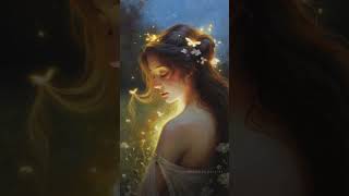 Glowing Fairy Nymph 🧚 Oil Painting Timelapse