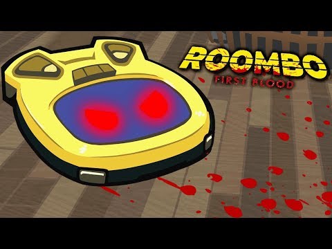 ПЫЛЕСОС МАНЬЯК защищает дом от ВОРОВ в игре Roombo: First Blood