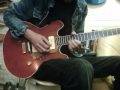 Stonebeat as electric semi hollow body guitar