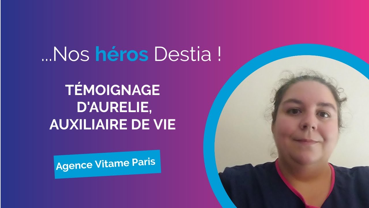 Témoignage de Lydia, auxiliaire de vie de l'agence Vitame Paris